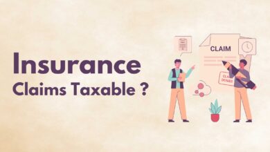 Are Insurance Claims Taxable ?